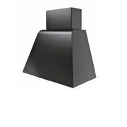 CAPPA ALVIS A PARETE 80CM TRAPEZOIDALE ANTRACITE