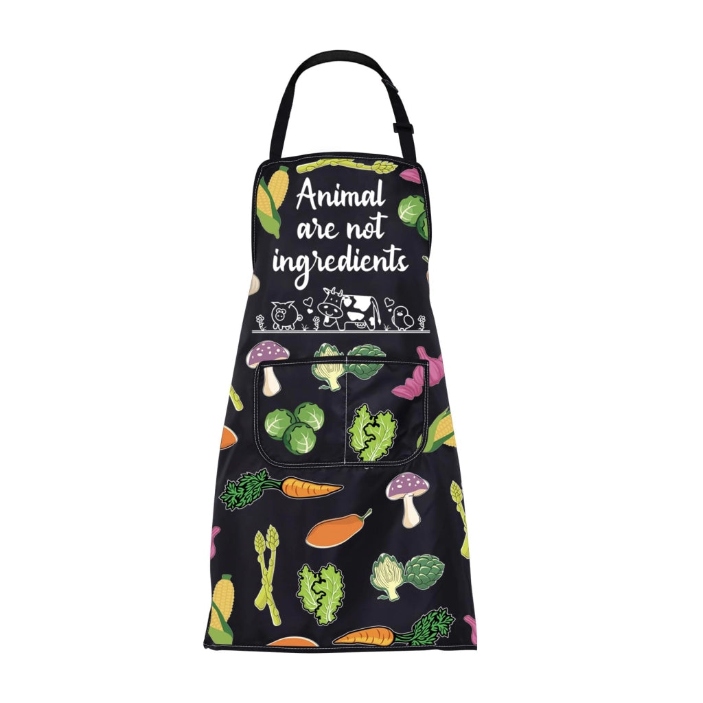 Grembiuli vegani con tasche, impermeabili, 72x68 cm, unisex