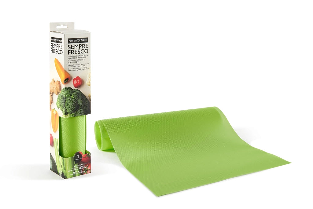 Tappetino per frigorifero, 33x100 cm, verde, tagliabile