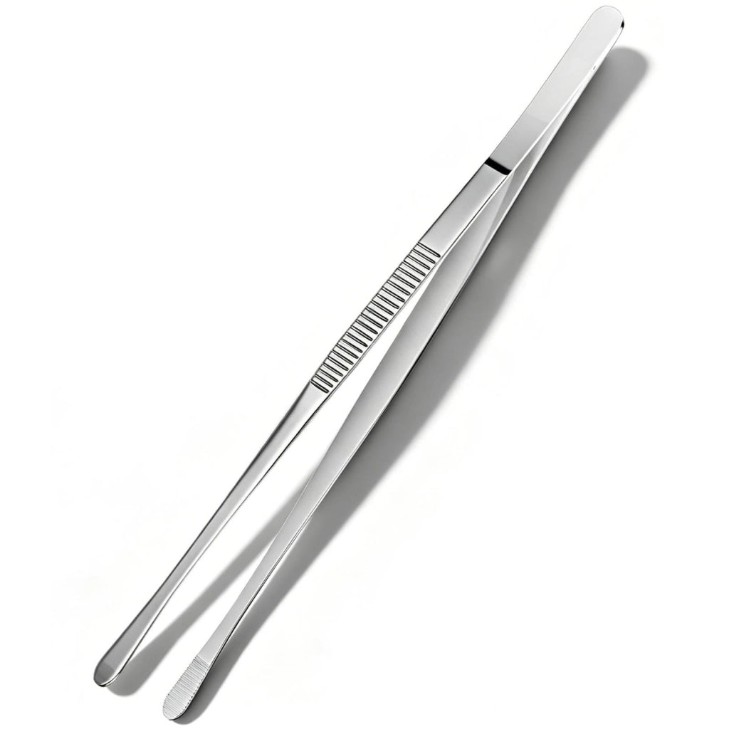 Pinza da cucina in acciaio inossidabile, 30 cm – pinza per grigliate, pinza per carne, pinza da cucina