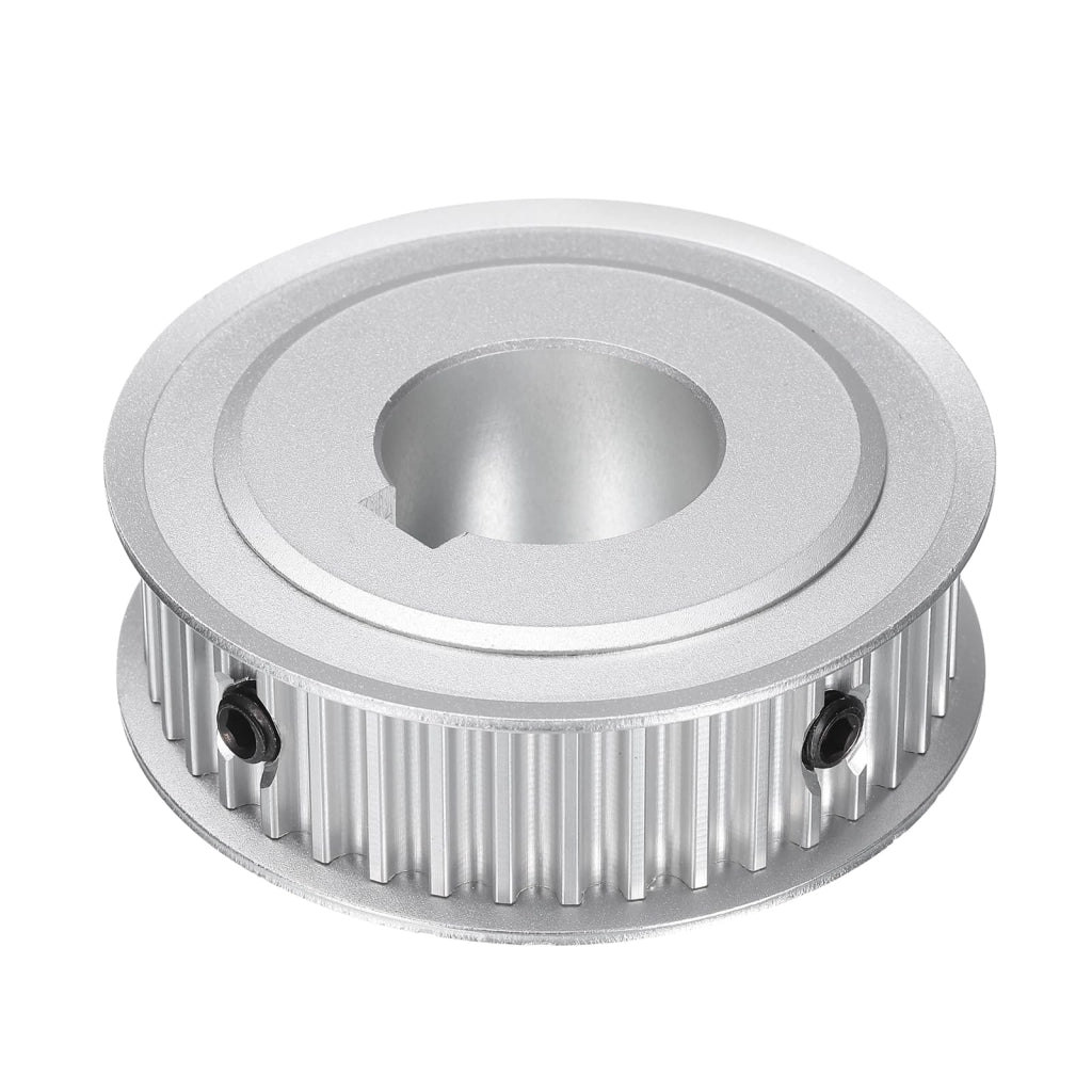 Ruota dentata con 40 denti, foro di 1 pollice, realizzata in alluminio, passo di 5 mm, per cinghie da 15 mm