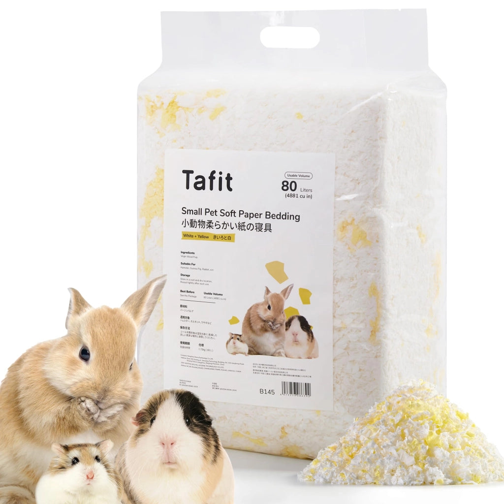 Segatura di legno, 80 litri, bianco-gialla, priva di polvere, altamente assorbente, ideale per piccoli animali