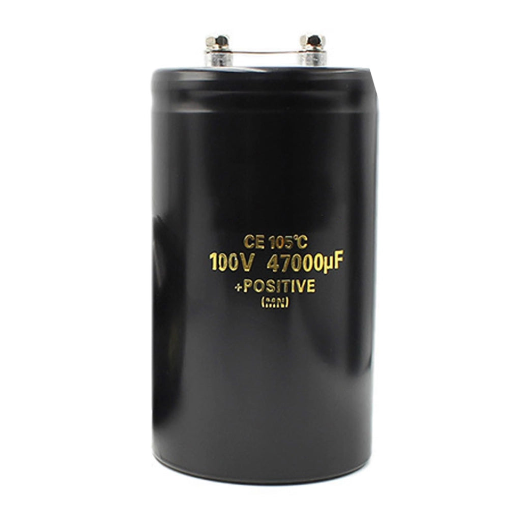 Condensatore a vite, 47000 µF / 100 V, dimensioni 76 x 130 mm