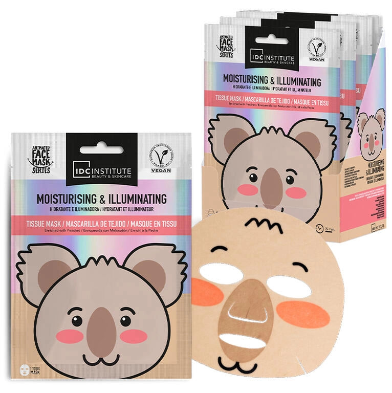 Maschera viso al koala idratante e illuminante