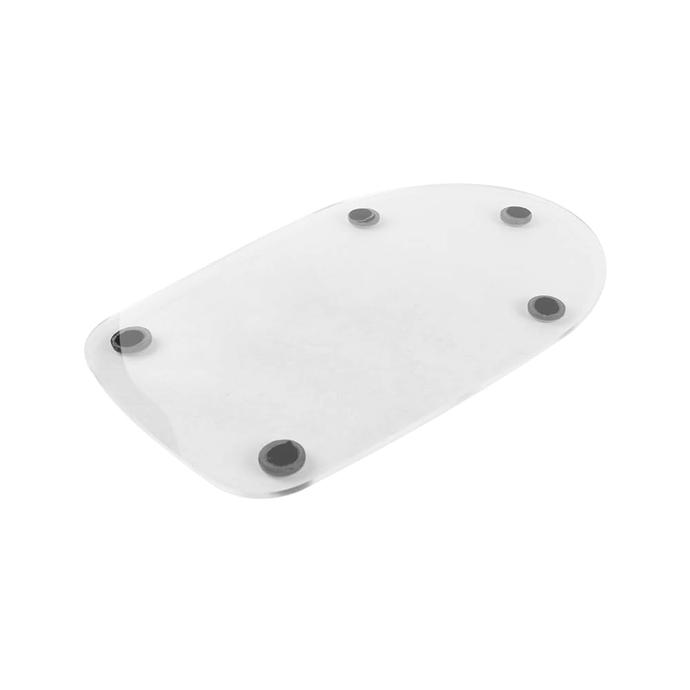 Guida scorrevole in acrilico trasparente per frullatori, dimensioni 34x21x1 cm
