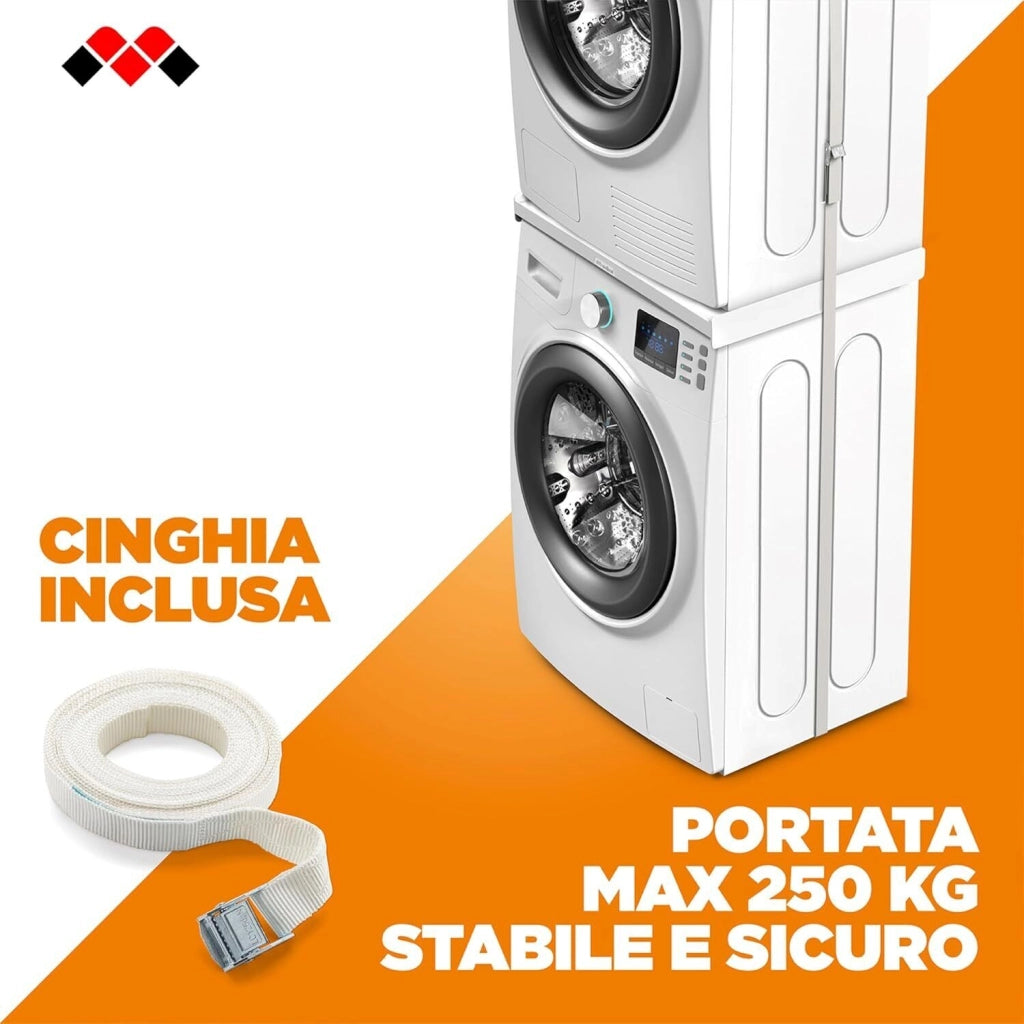 Meliconi Base Torre Slim L45 accessorio e componente per lavatrice Kit di sovrapposizione 1 pz