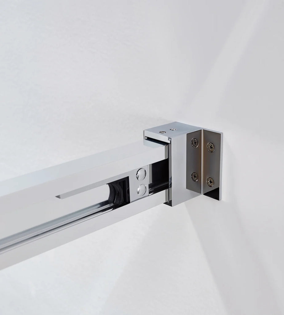 Box doccia angolare BASIC apertura al vertice 80x75 cm (75-80/70-75) rame vetro trasparente