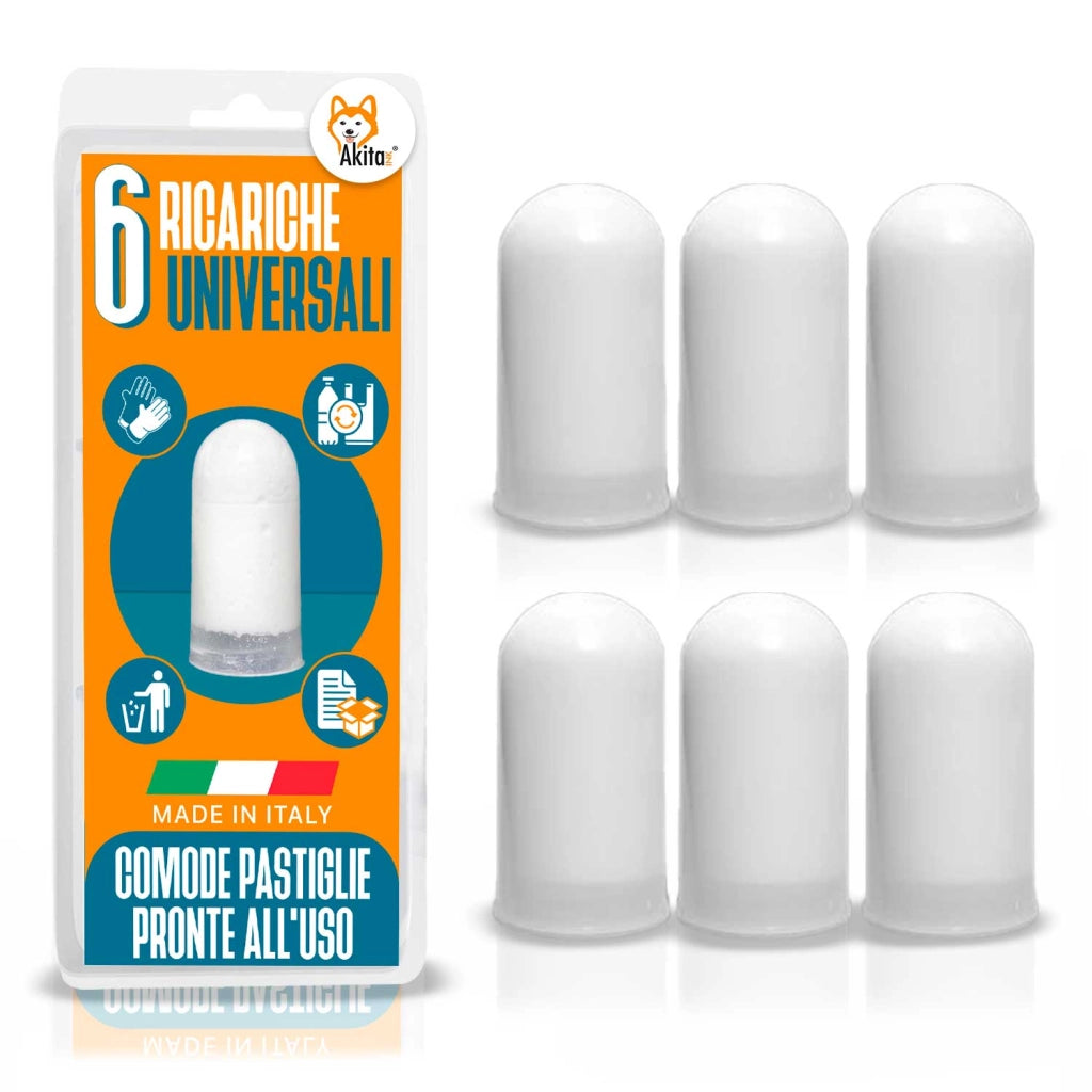 Akitaink 6 Cartucce Polifosfati Universali Anticalcare Caldaia