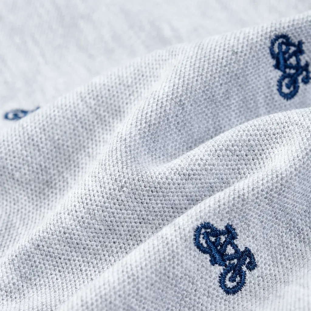 Polo per Bambini Grigio Mélange 128 12167