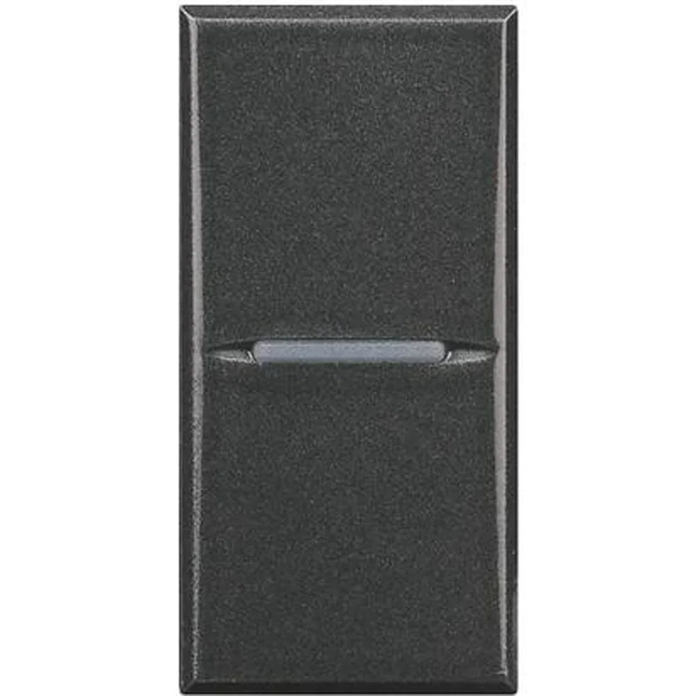 Bticino Axolute Deviatore Assiale 1P 16A Scuro HS4003