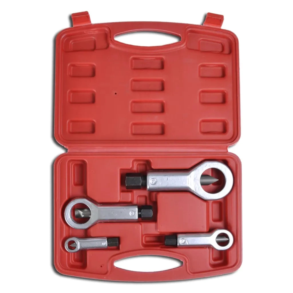 Kit estrattori dado 9mm-27mm 4 pz Rimozione dado arrotondato CFW3390870