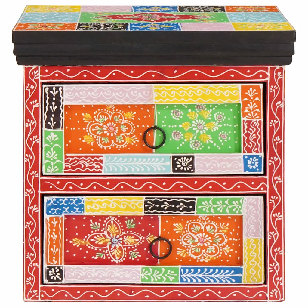 Armadio da Notte con cassetto Multicolore 40 x 30 x 40 cm 4017588