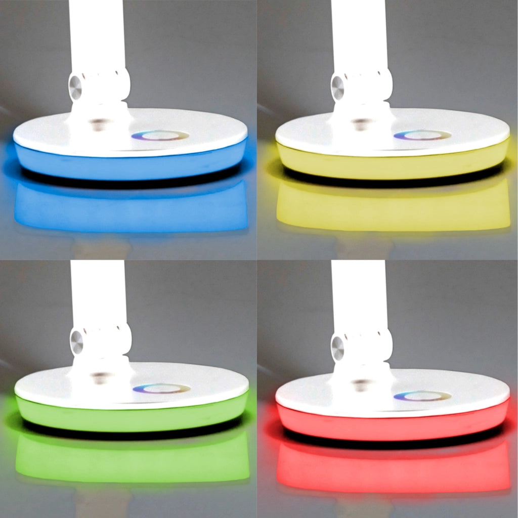 Lampada da scrivania LED bianca 4000K RGB USB Polux