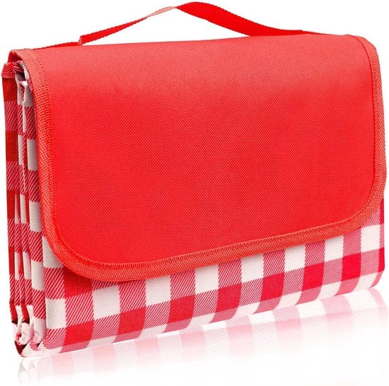 Picknick a grande dimensione - Impermeabile - 1 pezzo - Rosso - 150 x 200 cm
