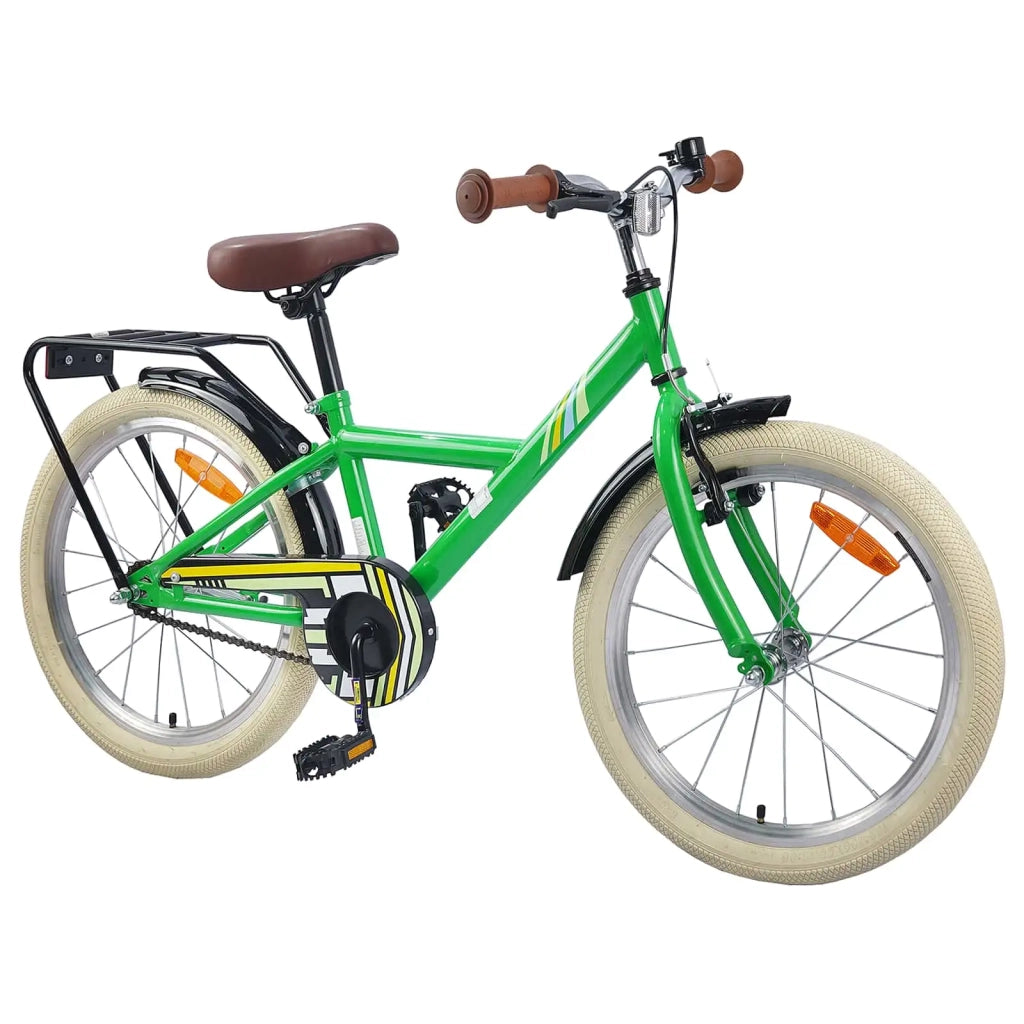 Bicicletta per Bambini 24 Pollici per 8-12 anni Verde