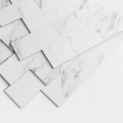 Tegole 3D autoadesive per bagno e cucina - Piastrelle metalliche di lusso per progetti DIY