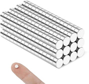 180 pezzi di magneti forti 5x3mm, magneti neodymium extra forti piccoli magneti per frigorifero magneti forti a forma rotonda mini magneti per cartellone magnetico, lavagna bianca, bacheca, ufficio