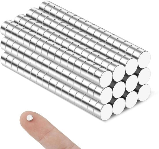 180 pezzi di magneti forti 5x3mm, magneti neodymium extra forti piccoli magneti per frigorifero magneti forti a forma rotonda mini magneti per cartellone magnetico, lavagna bianca, bacheca, ufficio