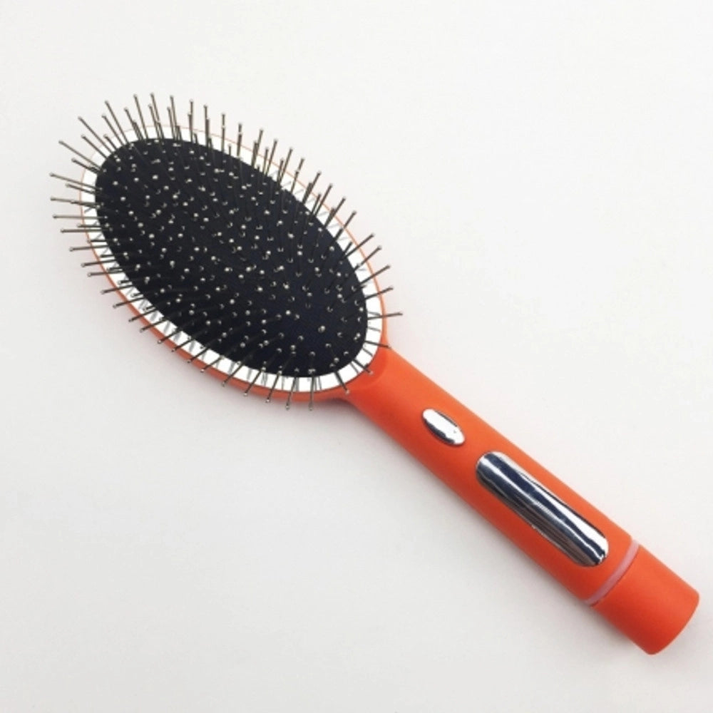Trade Shop - Spazzola Vibrante Magnetica Antistatica Terapia Massaggiante Ricrescita Capelli -