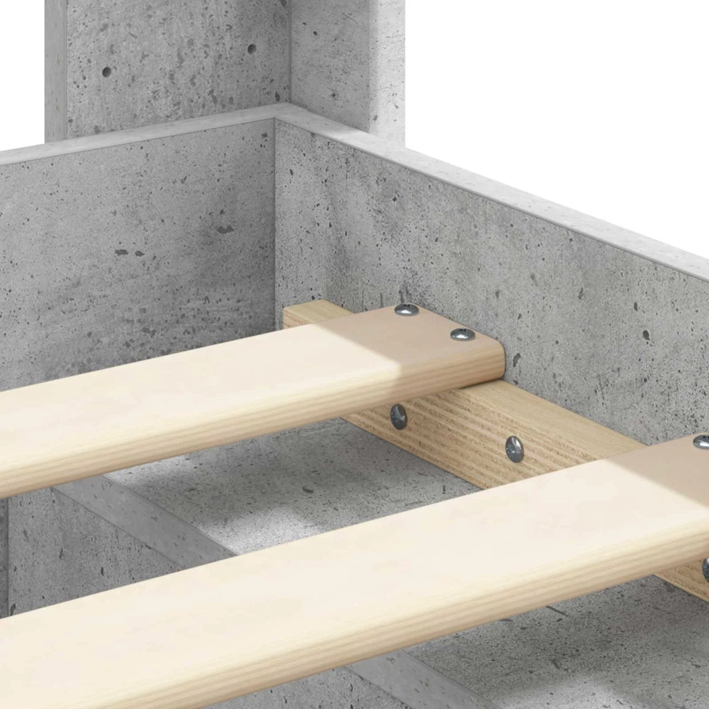 Letto da camera | Struttura del letto con stoccaggio e testata 3 pcs