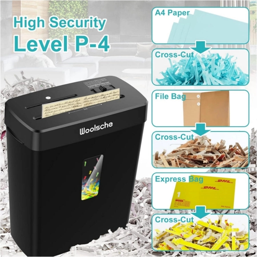 Tritadocumenti 10 Fogli ¨C zephmum ¨C Nero 3.43 Gal