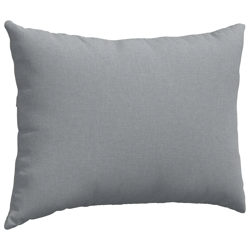Cuscini da Divano 2 pcs Grigio chiaro 70 x 50 cm Tessuto 42013739