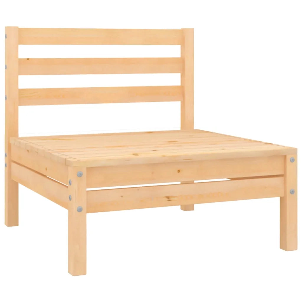 Set Divani da Giardino 6 pz | Set Salotto da Giardino in Legno Massello di Pino