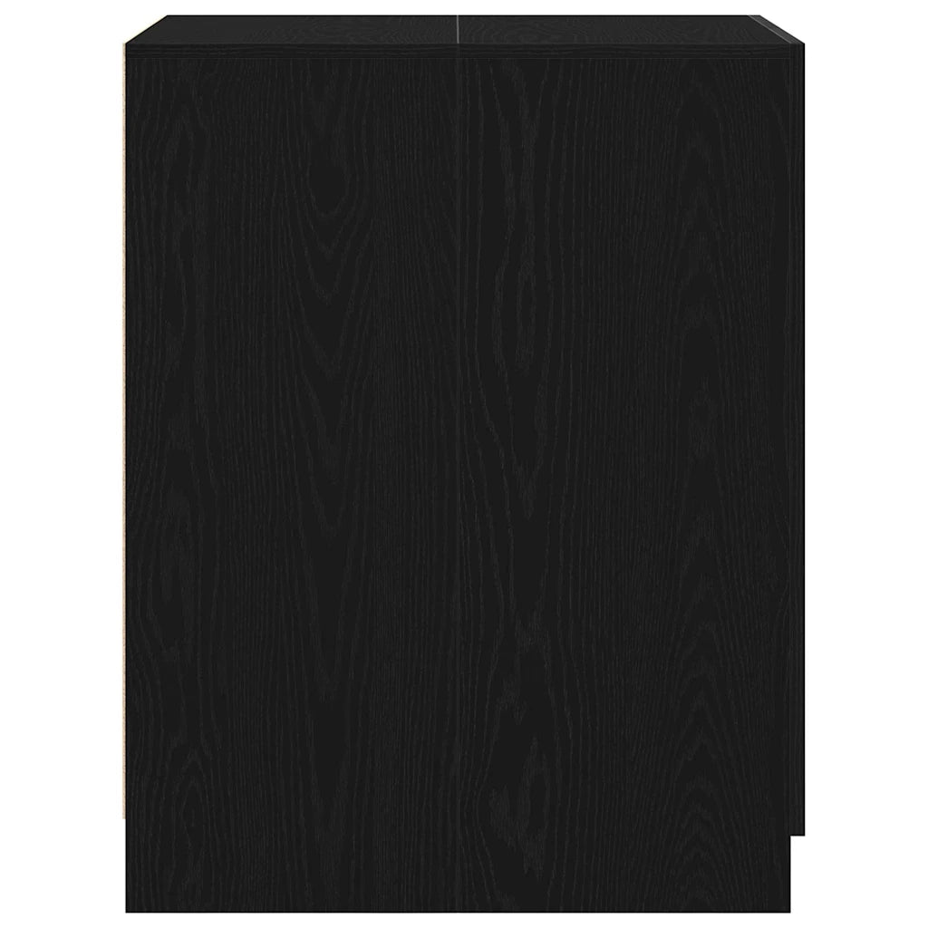 Armadio per Lavatrice Rovere Nero 70,5 x 71,5 x 91,5 cm 862667