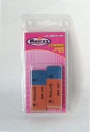 MAURY'S GOMME PER PENNA E MATITA 2PZ BICOLORE