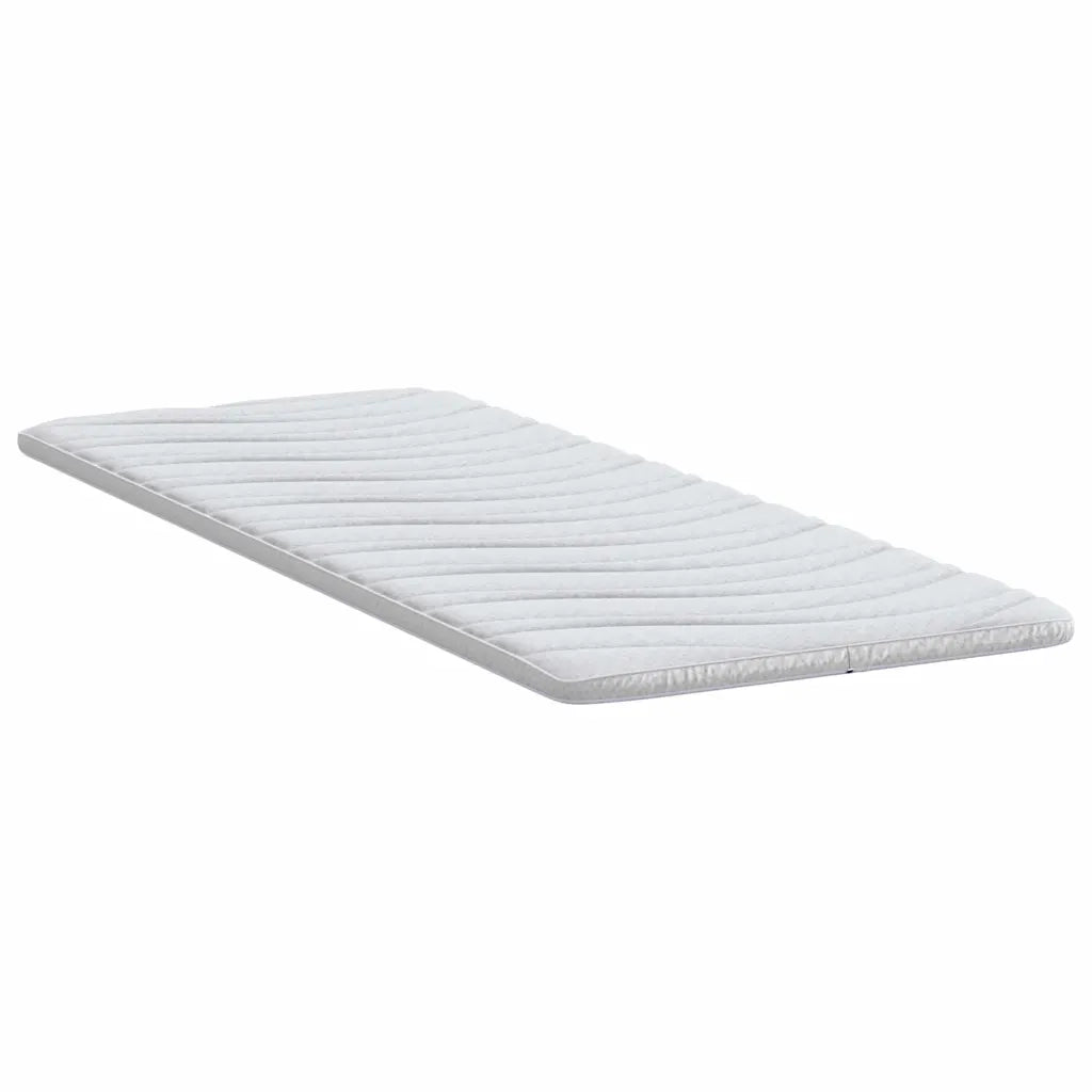 Topper per materasso Bianco 80 x 200 cm Tessuto a maglia 4106413