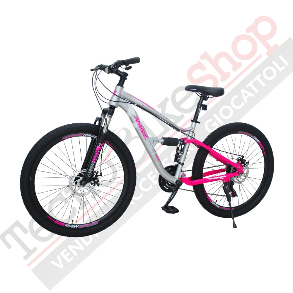 Bicicletta Ragazza Magikbike MTB Twenty Six Full 26" - 21V