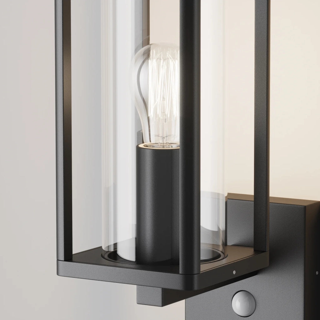 Maytoni Applique Moderna Cell 1 luce E27 IP65 grafite alluminio diffusore termoplastica