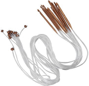 Set di Aghi per Maglia a 12 pezzi - Aghi per Maglia Tunesi in Bambù - Set di Aghi per Maglia per Tappeti - Duraturo e Pratico - Ideale per Tessere Tappeti - Aghi per Maglia per Tappeti 

Modello: 
- Lunghezza: 
- Materiale: Bambù 
- Quantità: 12 pezzi