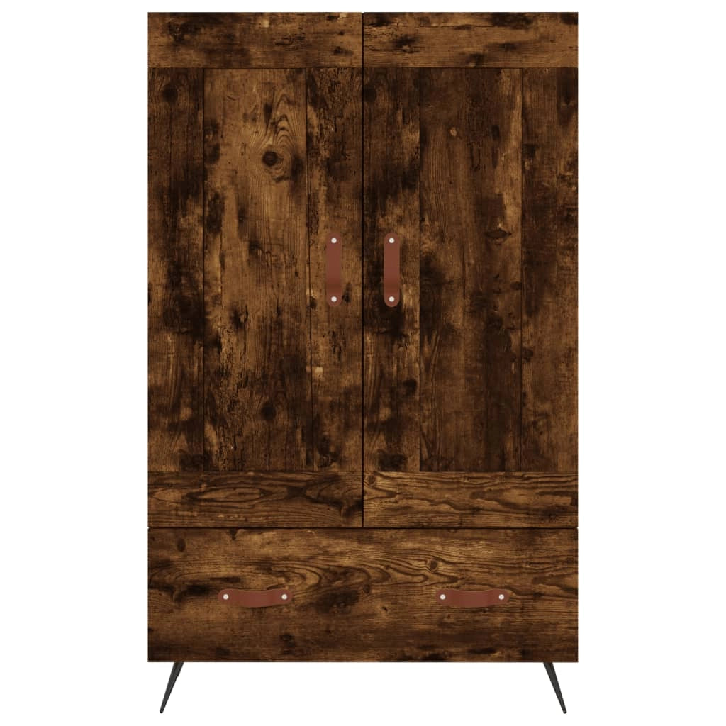 Buffet credenza cassettiera mobiletto mobile contenitore organizer cucina soggiorno salotto alto 69,5 x 31 x 115 cm legno ingegnerizzato marrone 02_0033389