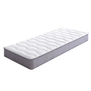 Materasso a molle insacchettate bianco 90x200 cm