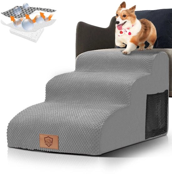 Trappola per cani, Trappola per animali domestici, Trappola per cani acqua resistente, Altezza 40 cm, Trappola per animali domestici con superficie antiscivolo, Trappola per gatti di alta qualità in spugna con coperchio lavabile