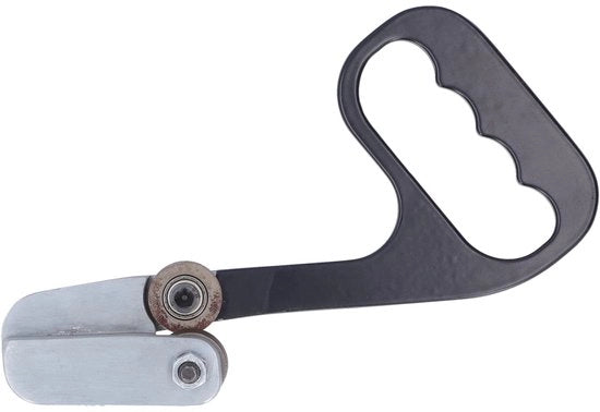 Taglieratrice manuale portatile per piastre di plastica e metallo