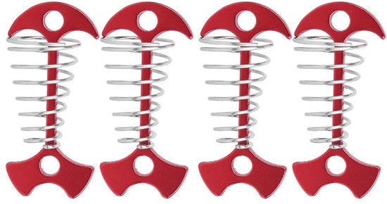 Anker per Tenda in Alluminio - Stabili e Reutilizzabili - Punti di Appoggio per Tenda - Accessori per Campeggio