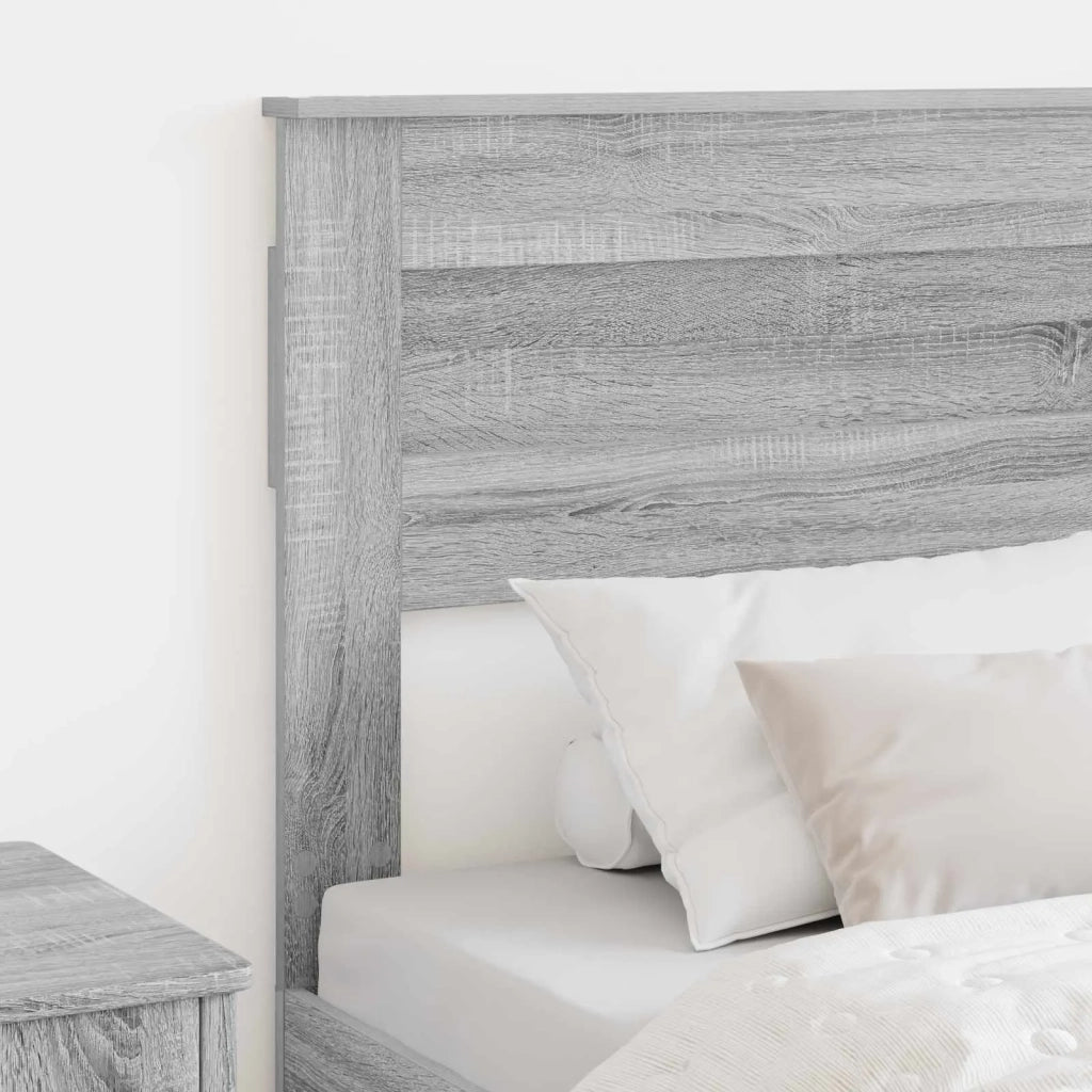 Testiera | Testata Grigio Sonoma Legno multistrato