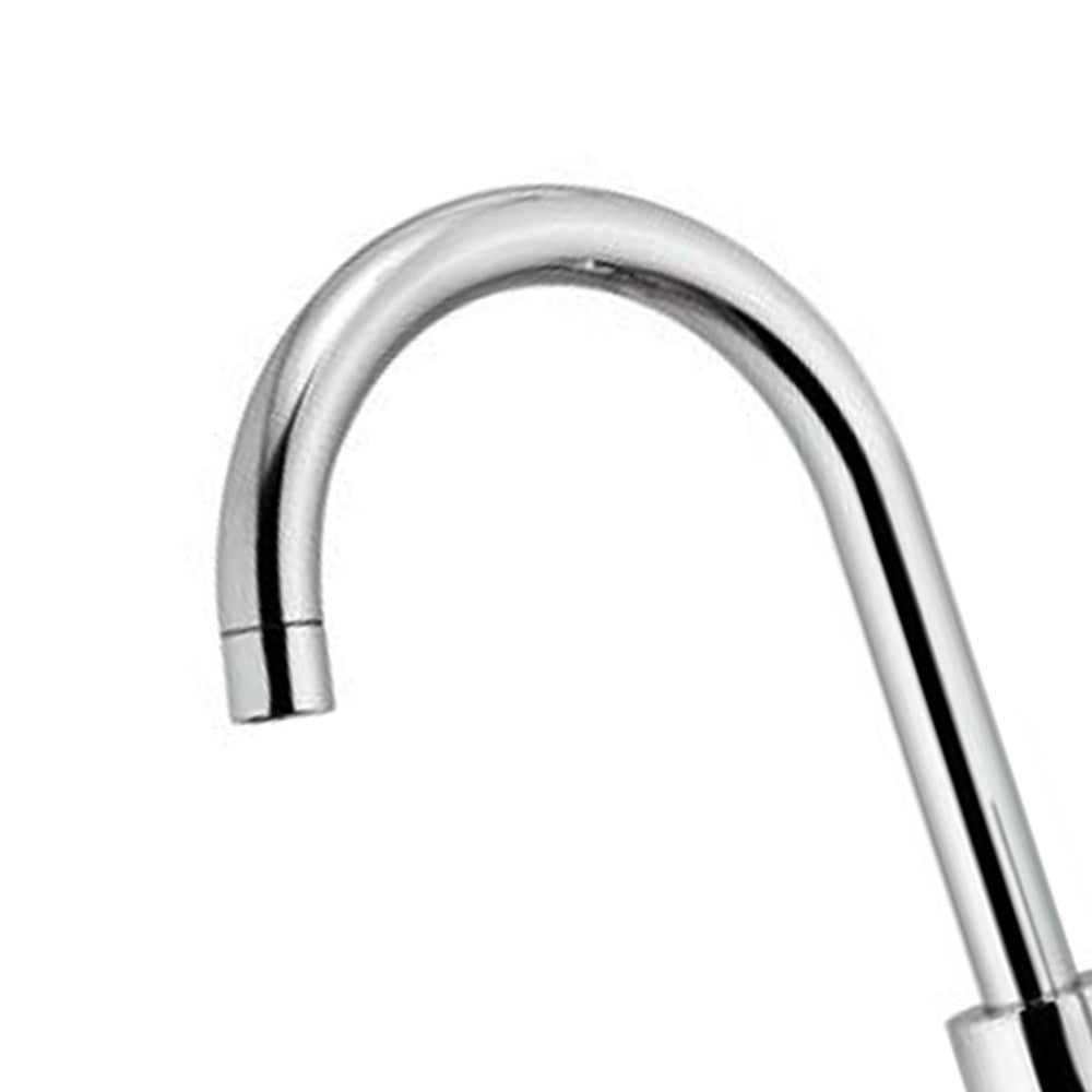 Rubinetto monocomando monoforo 90 gradi con canna alta a u - serie winner