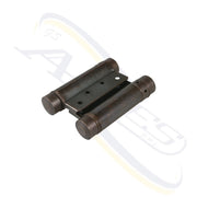 CERNIERA A MOLLA AZIONE DOPPIA BRONZATA 75MM