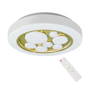 Plafoniera LED Milagro Bubbles Ø39 30W oro telecomando