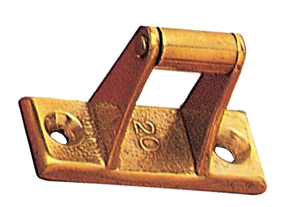 CAVALLOTTO A 2 VITI P/ASTE CREMONESI OTT L 20 MM*- BIENNEBI- 50,0 pz