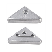 PLACCA DUO PROP IN ZINCO ALUMINIUM PLATE