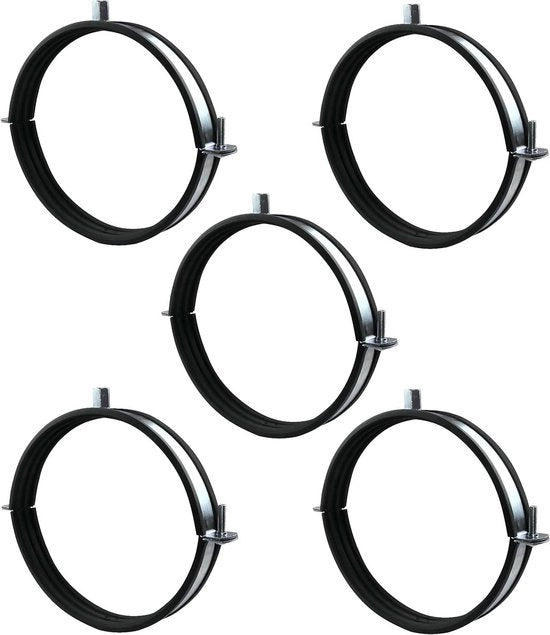 Set di 5 viti per condotti d'aria - Ø180mm - Acciaio zincato - Viti - Ventilazione e climatizzazione