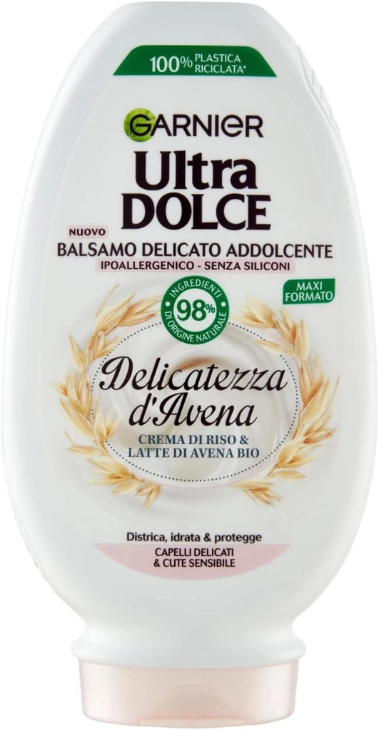 GARNIER BALSAMO PER CAPELLI DELICATEZZA D AVENA DA 250 ML PER CAPELLI DELICATI