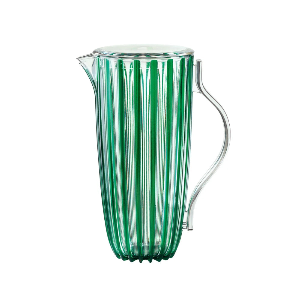 Caraffa con coperchio pin-up colore verde19,5 x 13 x H 27 cm