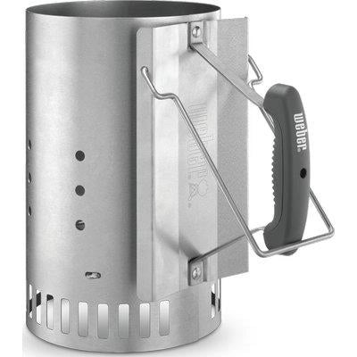 Caminetto ad accensione Rapidfire CIMINIERA ACCENDI CARBONELLA WEBER ACCIAIO CM 20,6 H.CM 31,8