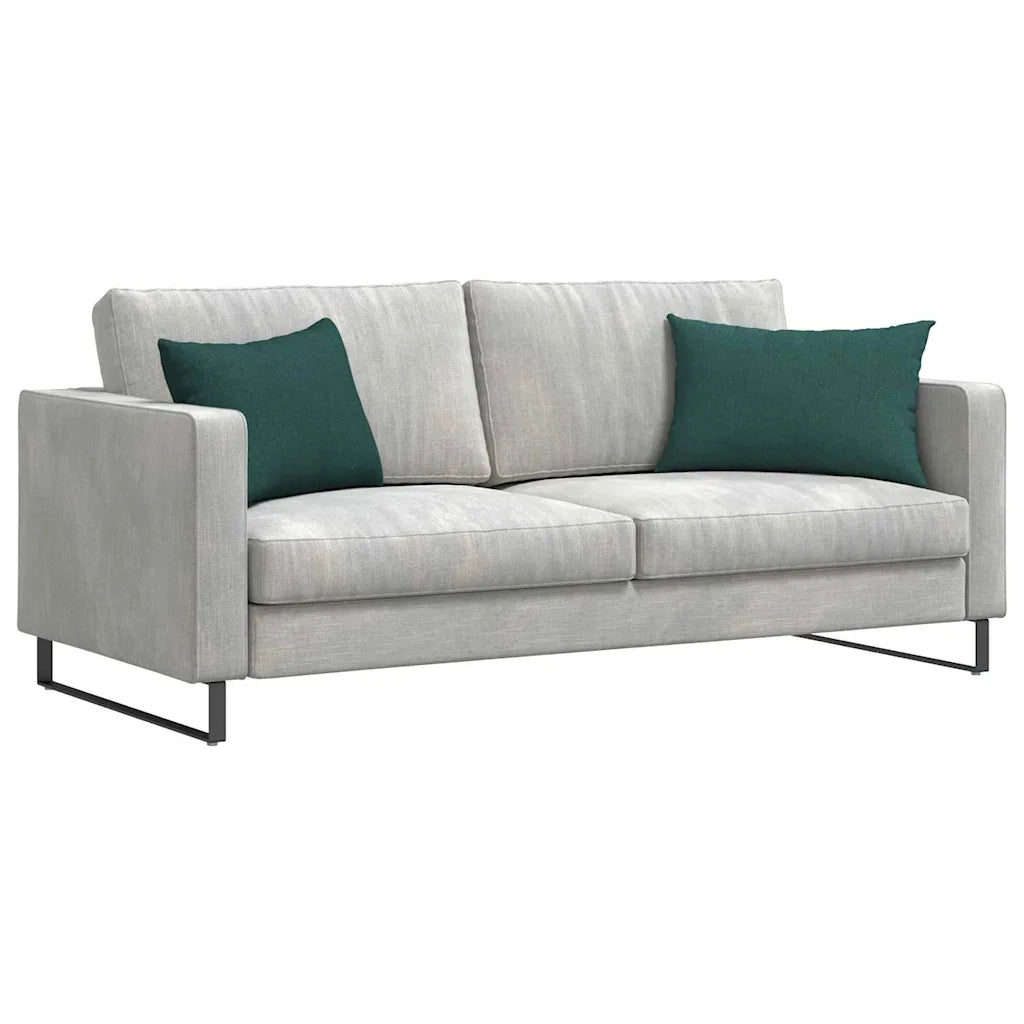 Cuscini da Divano 2 pcs Verde Scuro 60 x 40 cm Tessuto 42013658
