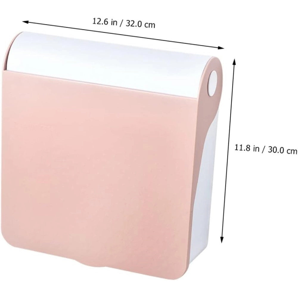 Trade Shop - Scatola Espositore Organizer Trucco Contenitore Per Cosmetici Porta Trucchi Rosa -
